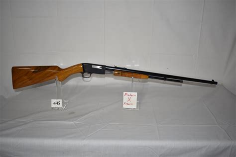 Lot X Browning Model Trombone 22 Lr Pump Action Rifle