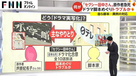 ドラマ脚本巡るトラブルとは「セクシー田中さん」原作者急死 日本テレビに原作者の意向伝わっていないとの話も Moe Zine