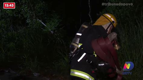 Princípio de incêndio Casa abandonada pega fogo em Joinville YouTube