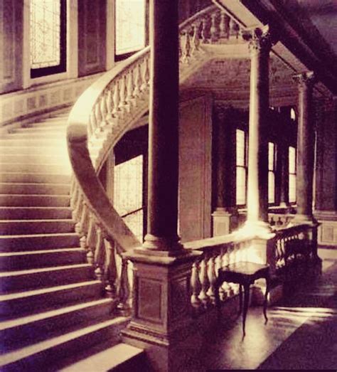 Staircase in Collis Huntington mansion