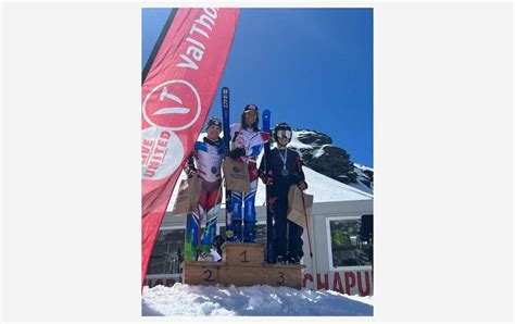 Skicross Championnats De France Marielle Berger Sabbatel Et Melvin