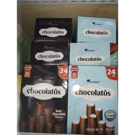 Jual Chocolatos Garuda Food Isi 24 Pcs Shopee Indonesia