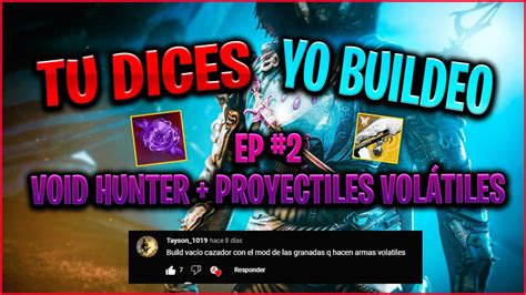 BUILD INVIS HUNTER PROYECTILES VOLATILES ESTO ESTÁ MUY FUERTE TU