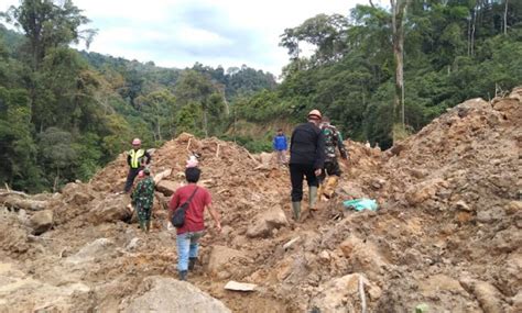 Longsor Di Kawasan PLTA Batang Toru Brimob Batalyon C Temukan 3 Jasad