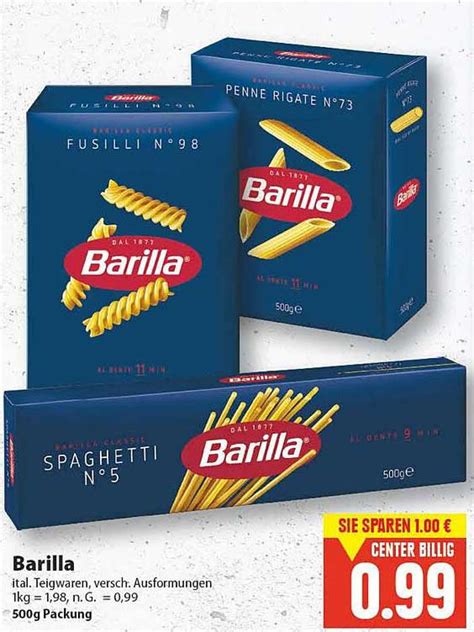 Barilla Angebot bei E Center - 1Prospekte.de