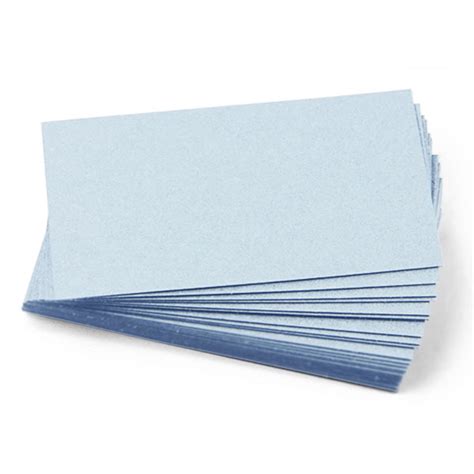 Mini Gmund Colors Matt Placid Blue Blank Cards Flat 111lb Cover