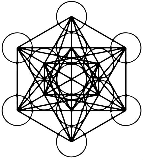 Metatron S Cube Symbol Its Origins And Meaning Mythologian Net