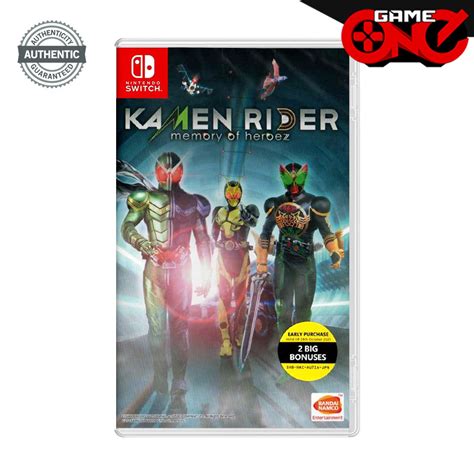 Nintendo Switch Kamen Rider Memory Of Heroez Asia Shopee Philippines