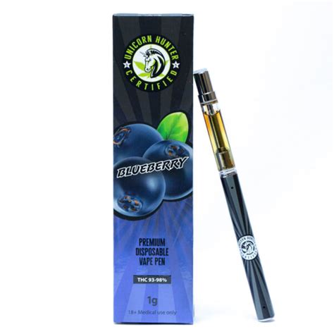 Unicorn Hunter Blueberry Disposable Vape Pen PVRE Products