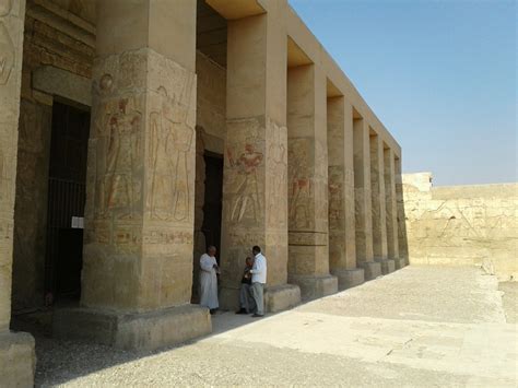 The Entrance To Abydos Temple Photo