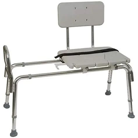 Dmi Tub Transfer Bench And Shower Chair With Non Slip Aluminum Body