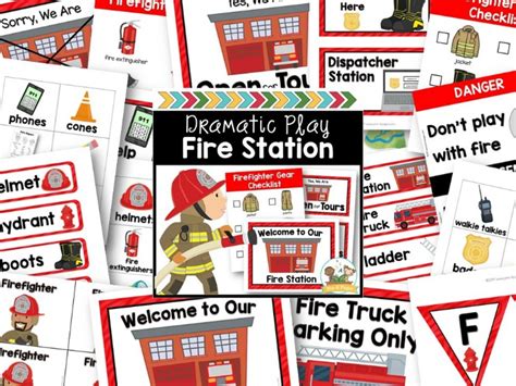 Fire Safety Bundle Pre K Pages