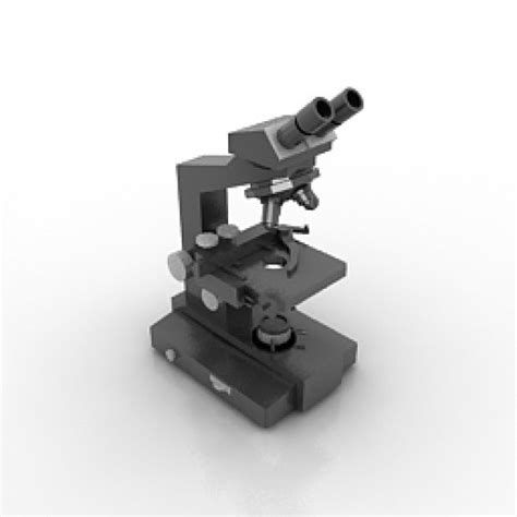 Microscope Free 3D Model - .3ds .sldprt - Free3D