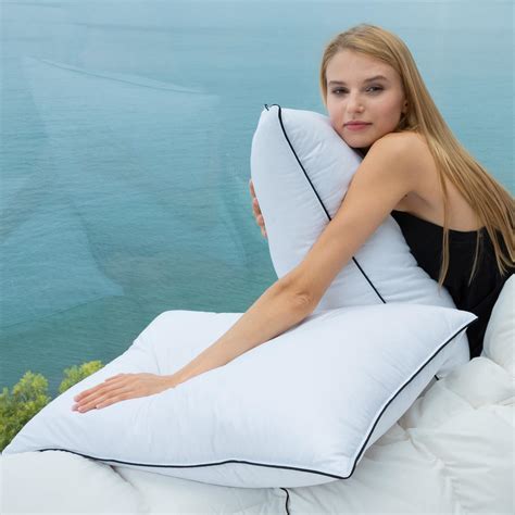 Amazon Hyvif Luxury Hungarian White Goose Down Pillows Standard