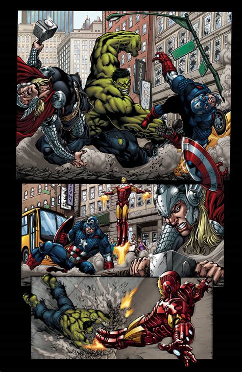 Avengers Vs Hulk Pag 2 By David Ocampo On Deviantart