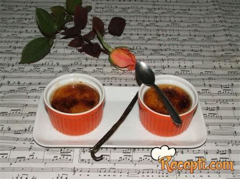 Krem Brule Creme Brulee Recepti