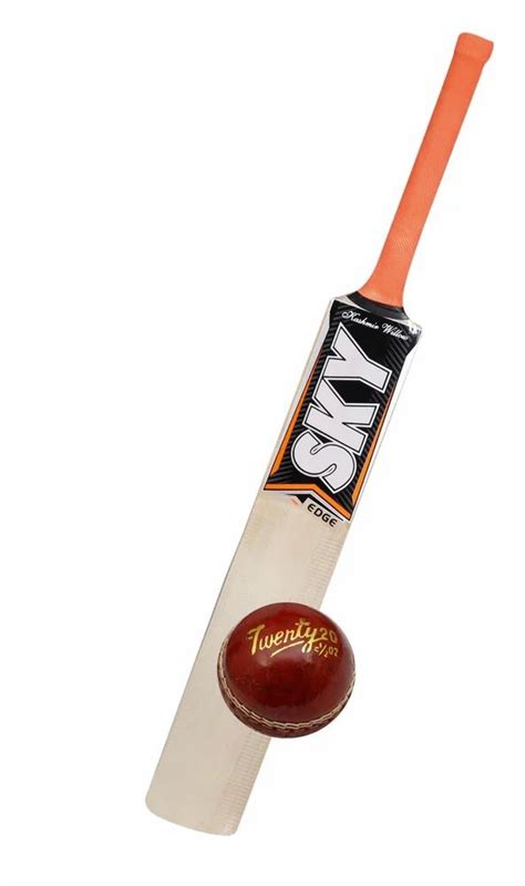 JLG Long Handle Kashmir Indian Willow Wooden Cricket Bat Size 33