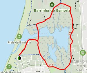 Passadiços da Barrinha de Esmoriz Mapa Roteiro Aveiro Portugal