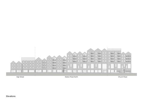 (10) Egham Gateway West_Unfolded Elevation - Housing Design Awards