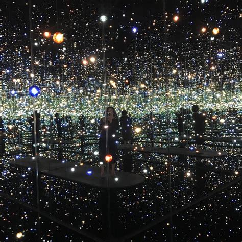 Infinity Room by Yayoi Kusama at the Broad Art Museum today. Broad Art ...