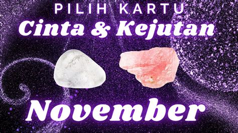 Cinta Dan Kejutan Dibulan November Pick A Card Tarot Mahamagia