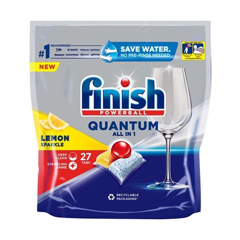 Viên rửa bát Finish Quantum All In One Max 27 viên