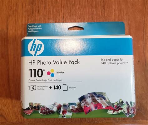 Expired Hp Photo Value Pack Tri Color Ink Cartridge Pack New