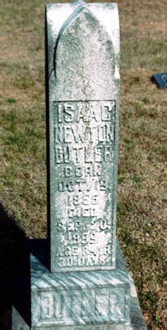 Isaac Newton Ike Butler 1865 1899 Mémorial Find a Grave