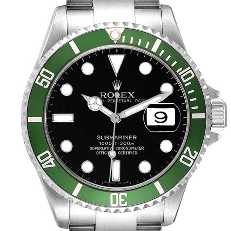 Rolex Submariner Stainless Steel 16610LV Stock 46851 SwissWatchExpo