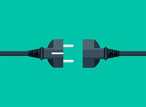 Electrical Plug Socket Vector Illustration Socket Plug Electric Png