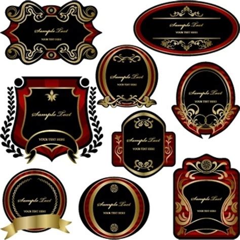 Liquor Bottle Labels Template Collection