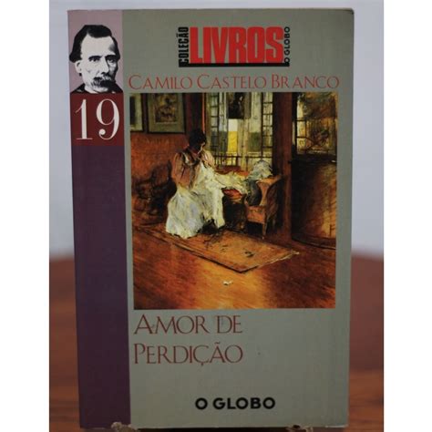 Amor de perdição por Camilo Castelo Branco Autor Shopee Brasil