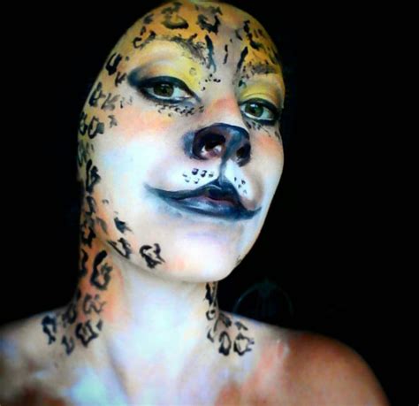 Cheetah Makeup By Strangefaces3 On Deviantart