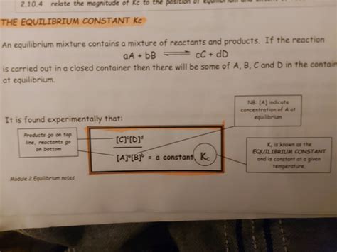 Chem As Equilibrium Flashcards Quizlet