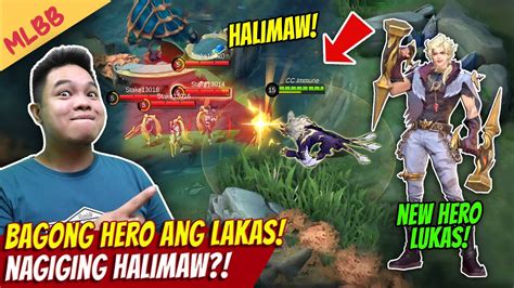 Grabe Nagiging Aso Ang Bagong Hero Na Si Lukas Mobile Legends Youtube