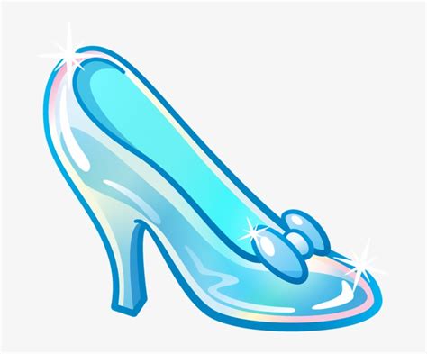 Svg Collection Of Shoe Black And White Cinderella Glass Slipper Png