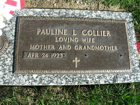 Pauline Stapleton Collier 1923 2014 Mémorial Find a Grave