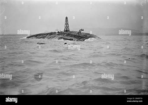 A Lighthouse Onthe Keel Of Hms Glatton Operations On The Monitor