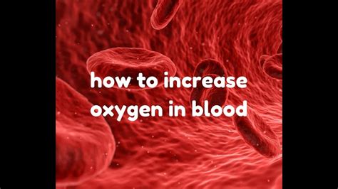 How To Increase Oxygen In Blood YouTube