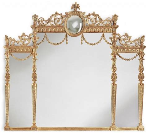 Casa Padrino Luxury Baroque Mirror Gold Italian Baroque Style Wall