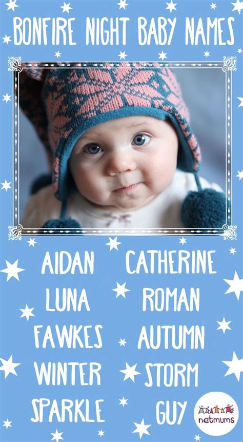 From Guy To Catherine There Are Plenty Of Bonfire Night Baby Names To