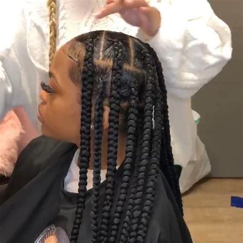 Alexistouch🤚🏼 Indianapolis In On Instagram “jumbo Knotless Box Braid