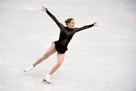 Yulia Lipnitskaya Russia Falls While Competing Editorial Stock Photo