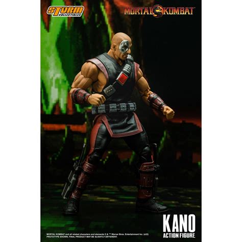 Mortal Kombat Action Figure KANO 1 12 Storm Collectibles MegaOtaku