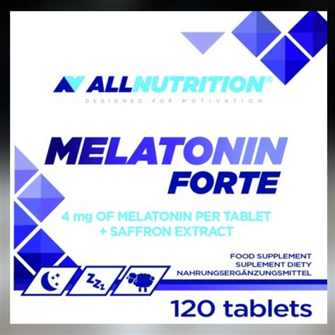 Melatonin Forte 4mg Per Tablett 120 Tabs Bli God As 100 Naturlige