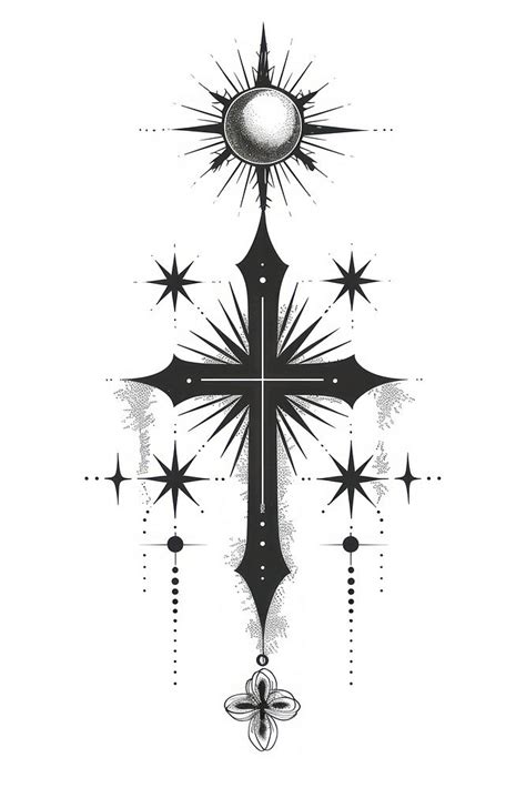 Surreal Aesthetic Cross Logo Cross Free Photo Illustration Rawpixel