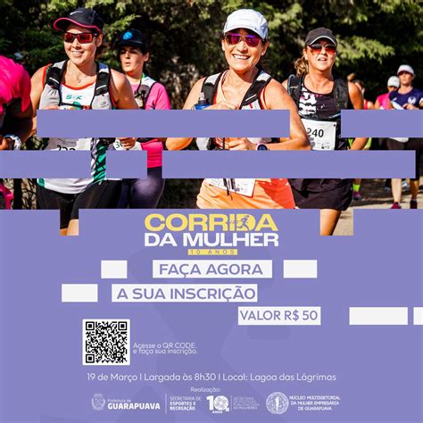 10ª Edição da Corrida da Mulher está inscrições abertas