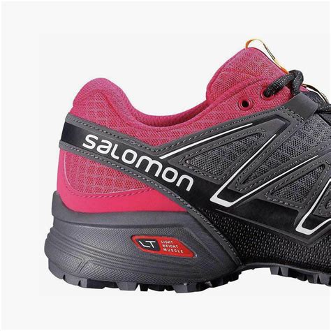 Tenis Salomon Speedcross Vario FEM CINZA ROSA ECOTREK Loja De Montanha