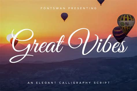 Great Vibes Font Free Download | FontSwan