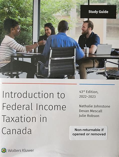 Introduction To Federal Income Taxation In Canada 43rd Edition 2022 23